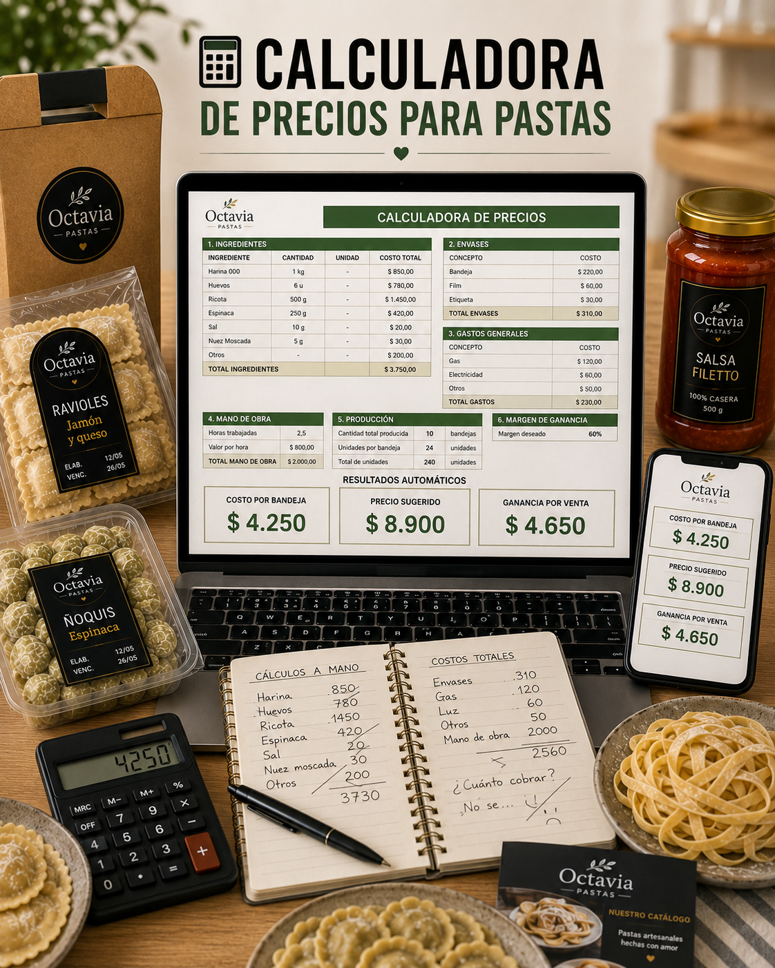 Dejá de Cobrar por Intuición y Empezá a Conocer tu Ganancia.