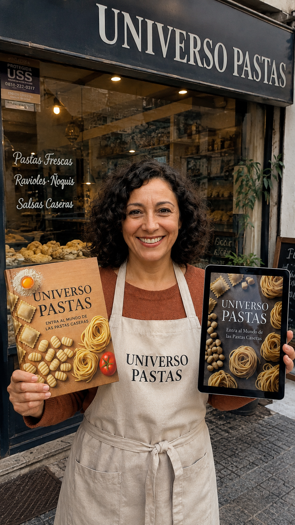 UNIVERSO PASTAS — La Academia Digital Mas Completa de Pastas + De 150 RECETAS + 8 BONOS
