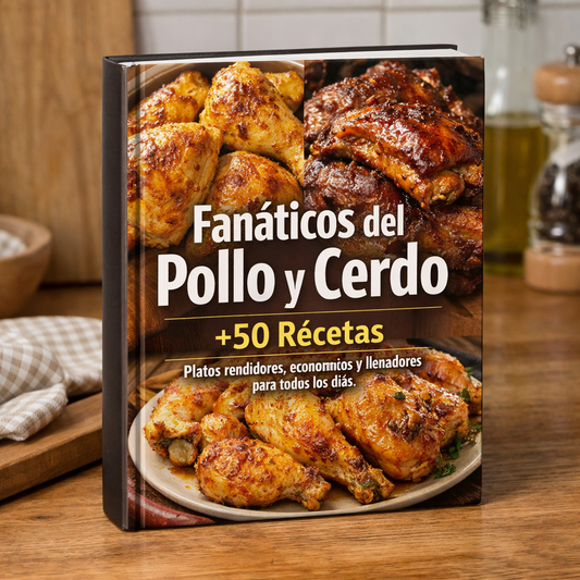 Fanativos Del Pollo y Cerdo +50 RECETAS