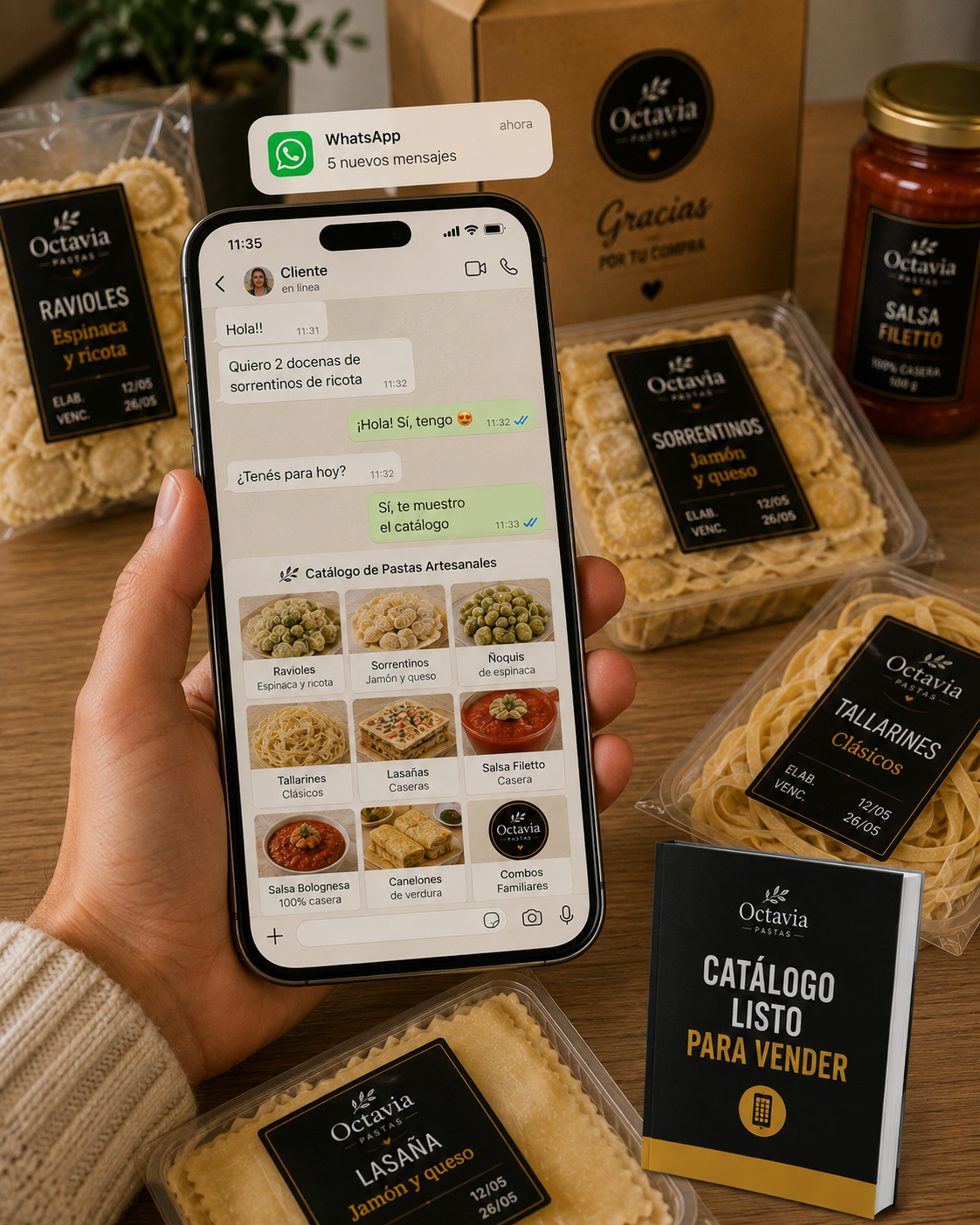 Mostrá Todo lo que Vendés Desde WhatsApp (CATALOGO)