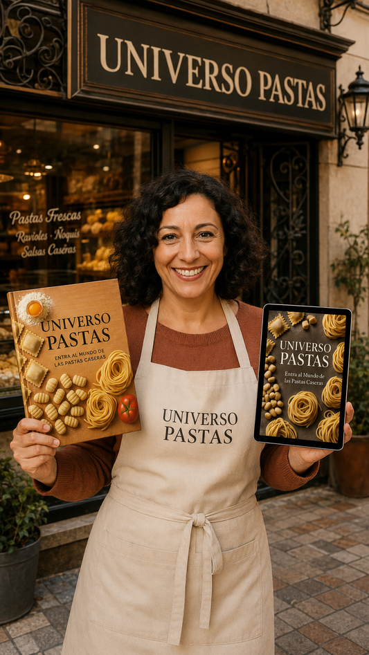 UNIVERSO PASTAS — La Academia Digital Mas Completa de Pastas + De 150 RECETAS + 8 BONOS