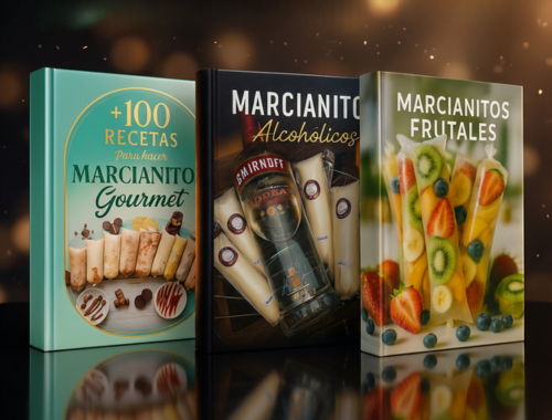 +100 Recetas de Marcianitos Gourmet, Alcholicos y Frutales.
